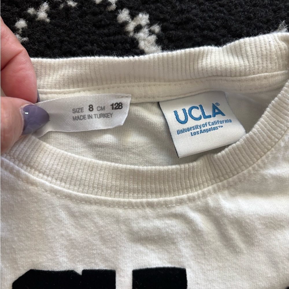 LAST CHANCE - Boys Zara UCLA Long Sleeve Size 8 - Picture 3 of 4